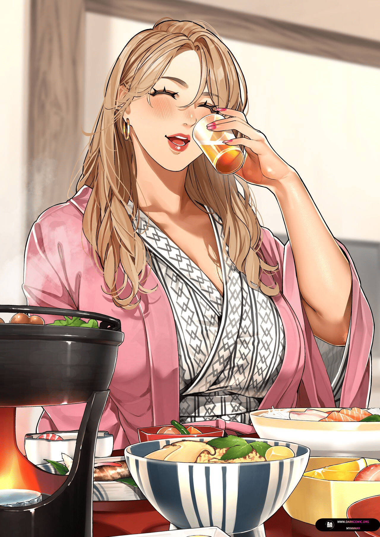 [Sakura no Tomoru Hi e] Gyaru Mama-san ♨️#2 Cover